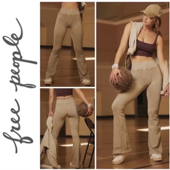 Free People Pants - Free People Good Karma Flare legging M/L NWOT